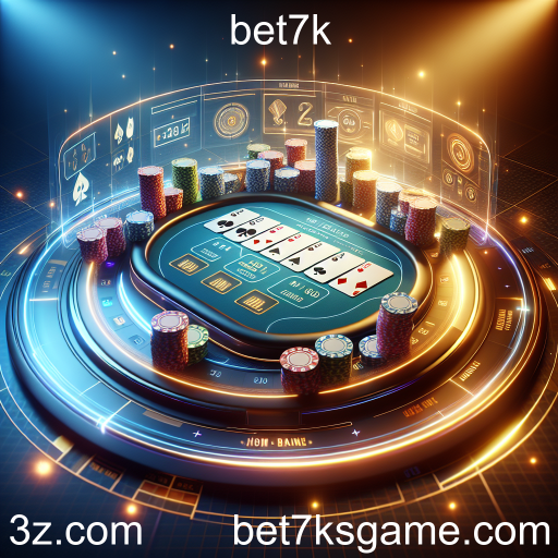Poker Online no Bet7k: A Emoção à Distância de um Clique